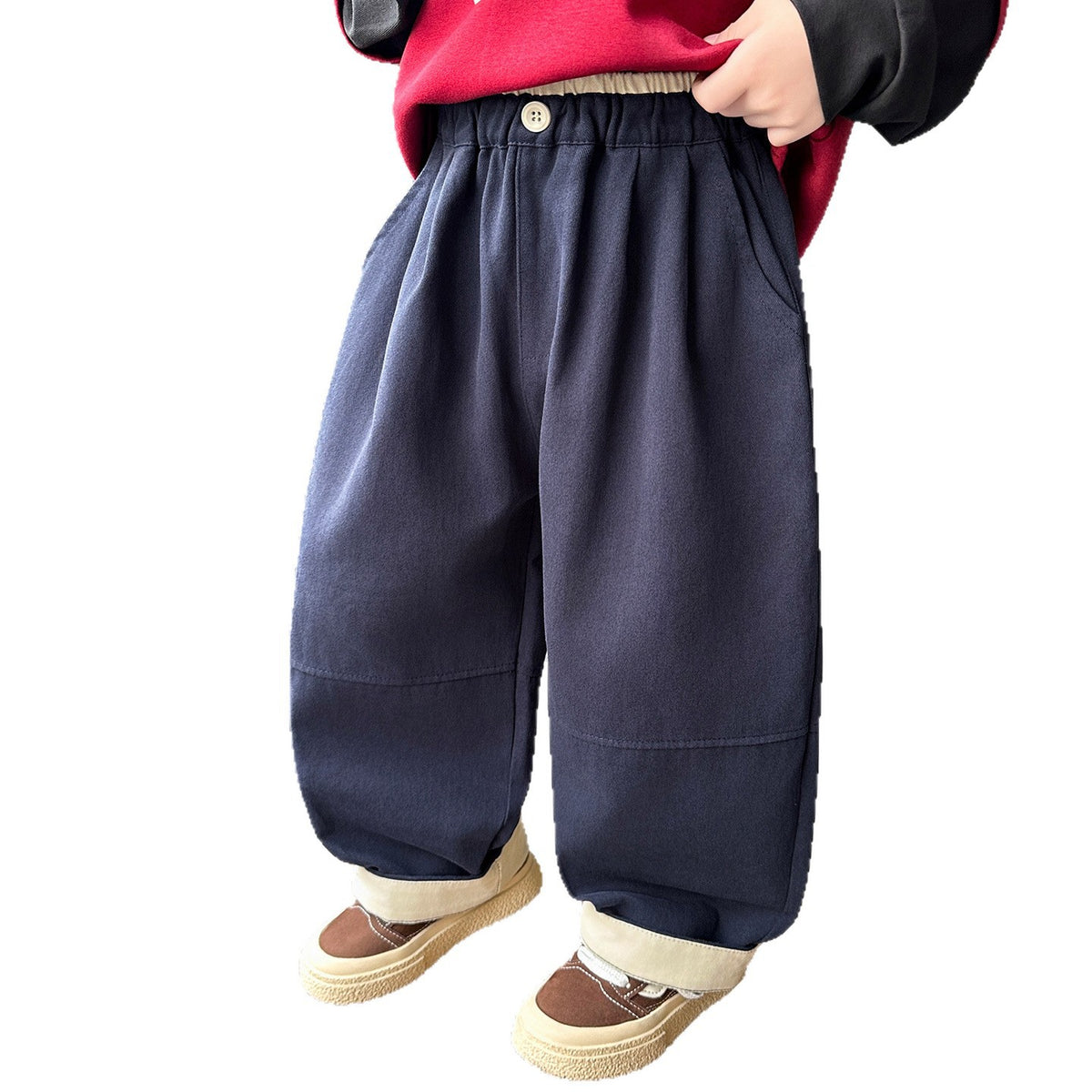 Boys' Fashion Casual  Straight Leg Pants