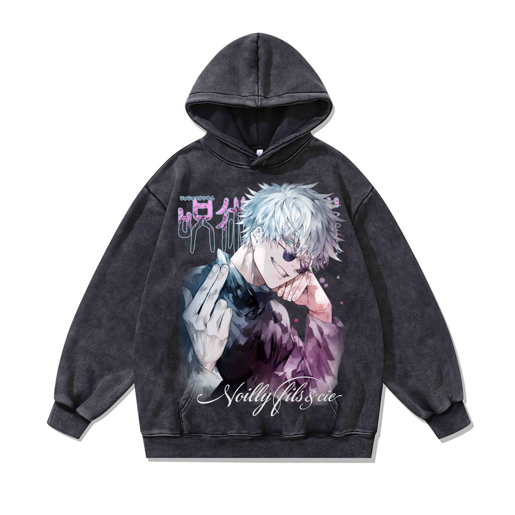 Jujutsu anime men's and women's top hoodie