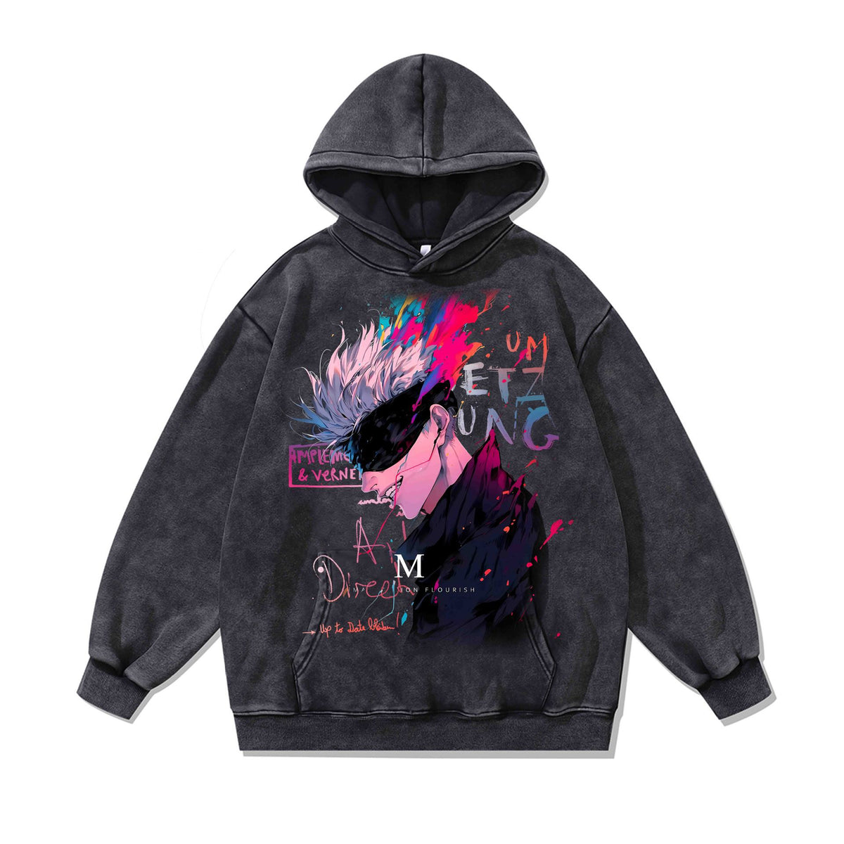 Jujutsu anime men's and women's top hoodie