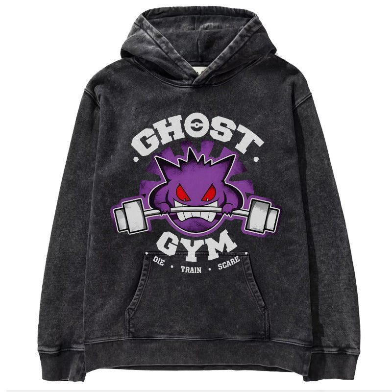Pok é mon anime men's and women's top hoodie